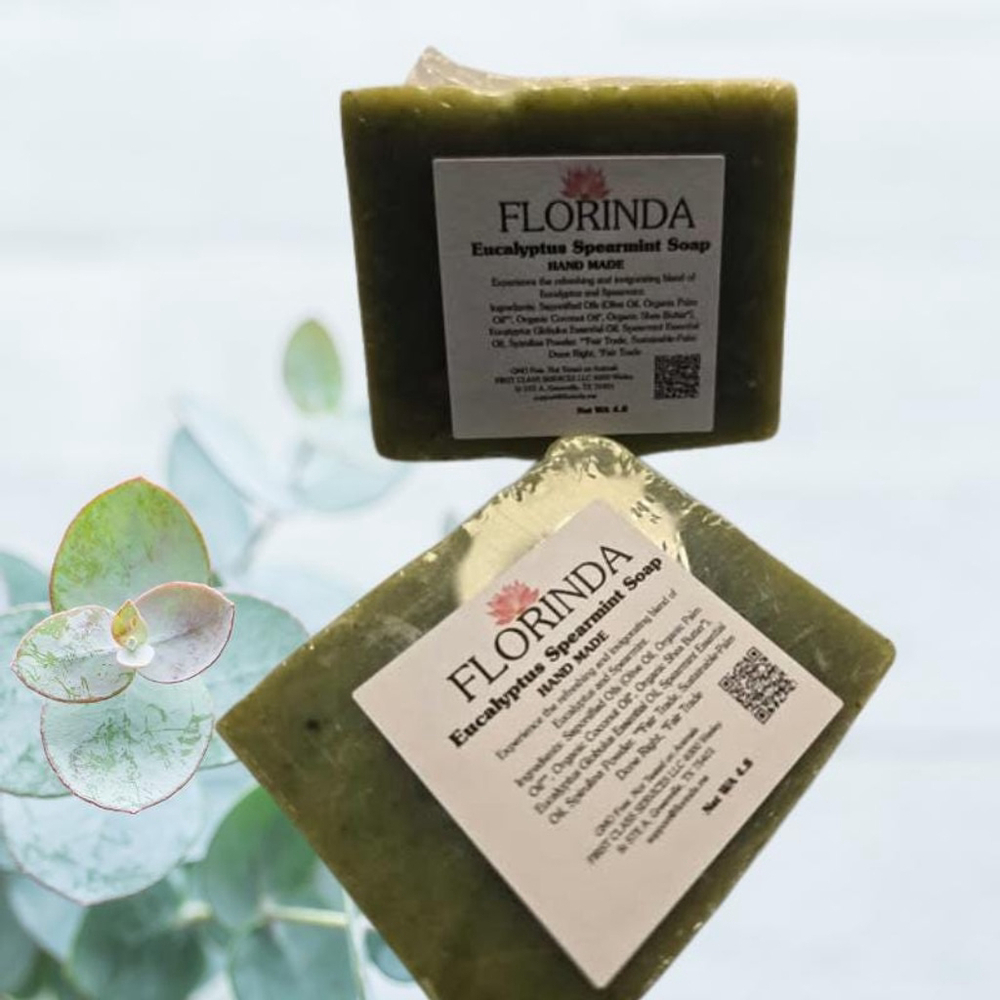 Florinda Beauty Eucalyptus Spearmint Soap - Picture 4 of 6